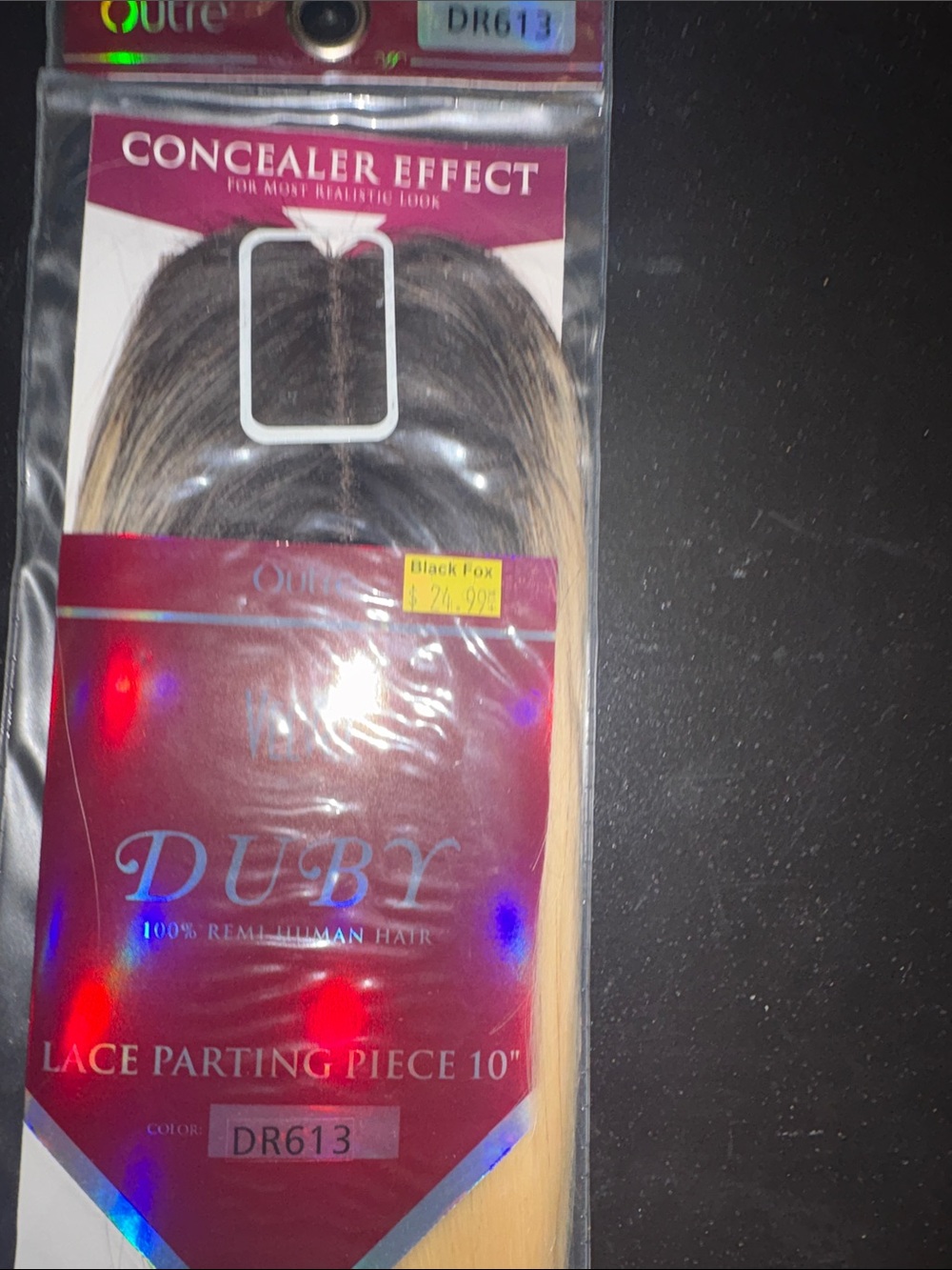 100% Remi Human Hair Color DR613